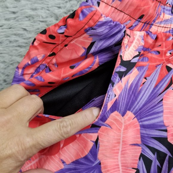 CSG Swimwear Mens 2XL Pink Nylon Fiji Field Drawstring Trunks NWT - Picture 4 of 14